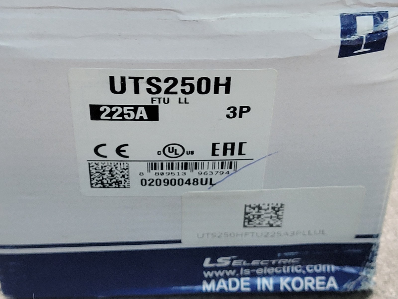 L&S UTS250H Circuit Breaker.