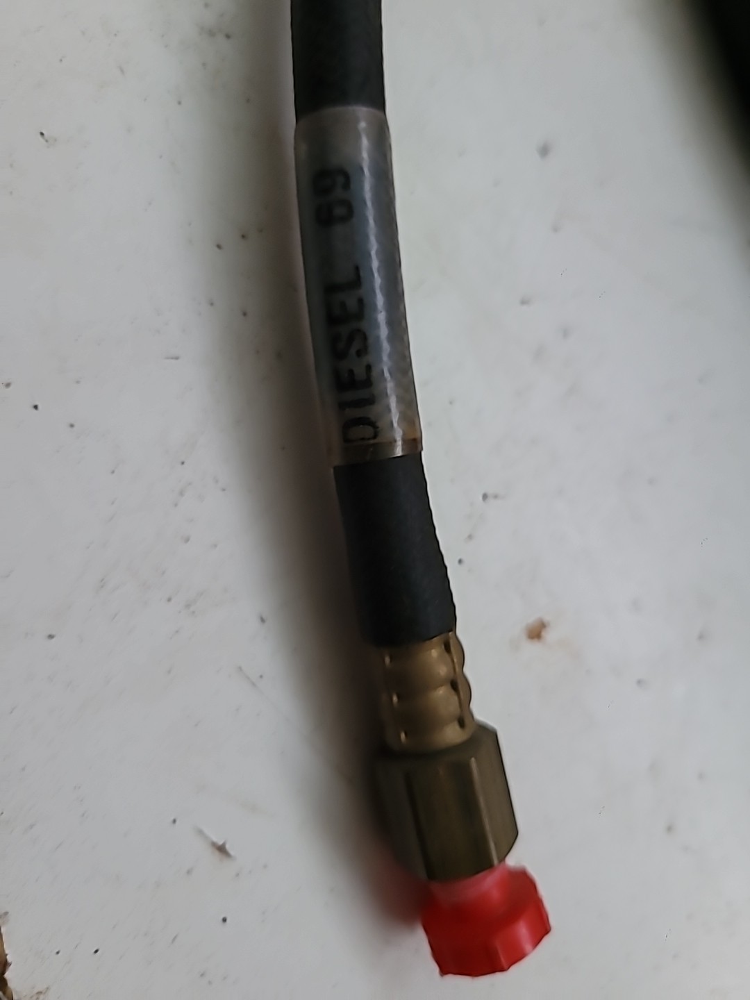 Parker DL604 1/4 ID SAE 400PSI 15ft Diesel 69 Line