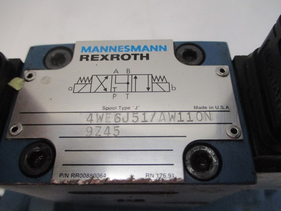 REXROTH 4WEH22071/6AW110N 110/120V UNMP