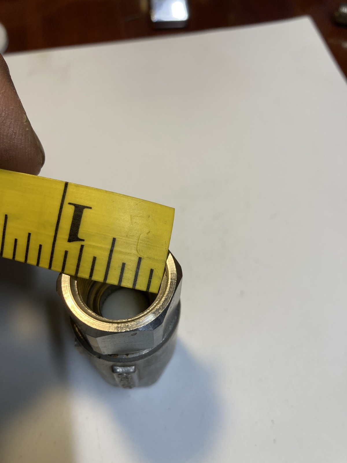 Conbraco, Ball Cone Check Valve, 125-S 400-WOG