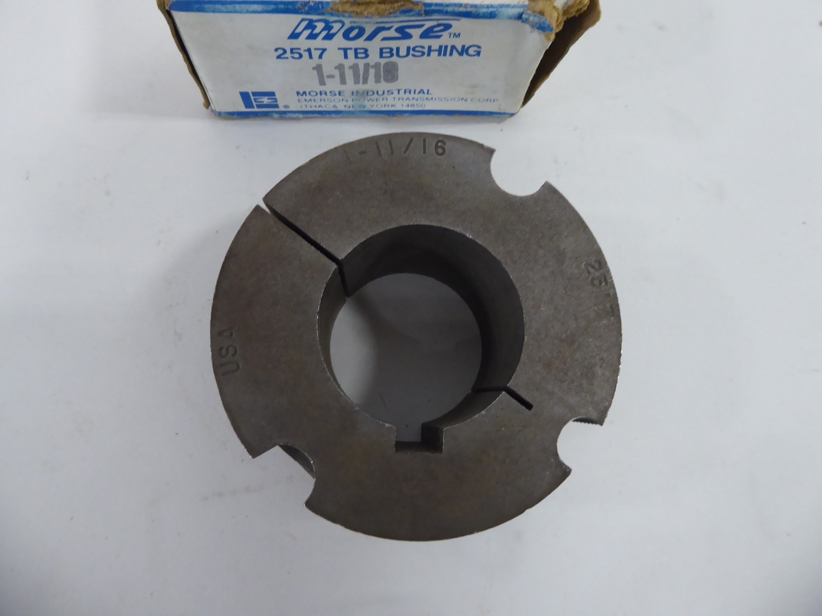 Morse 2517×1-11/16 Taper Bushing no bolts 119119