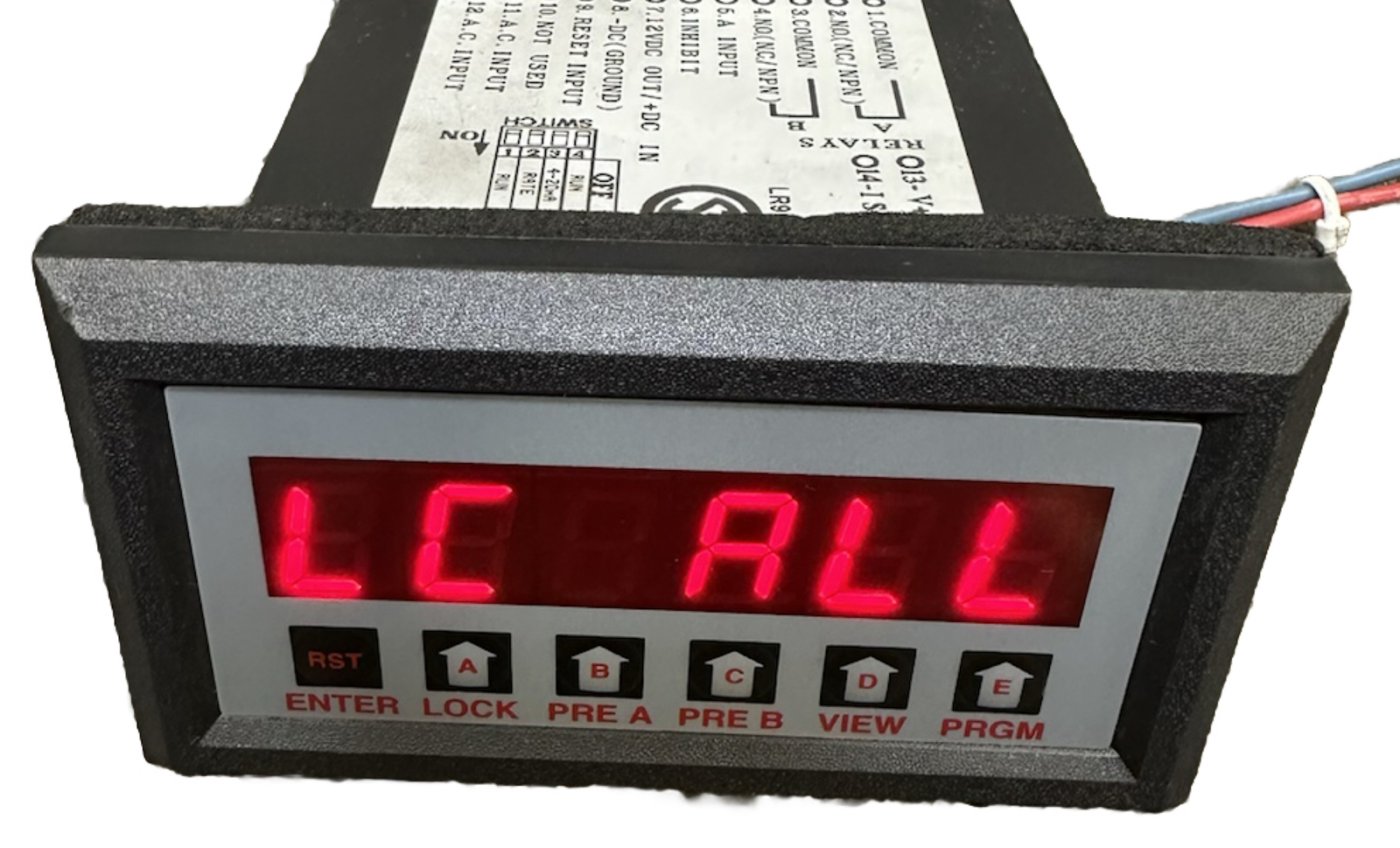 Eastern Instruments MS309MRTS3A Totalizer (BIN1.5.5)