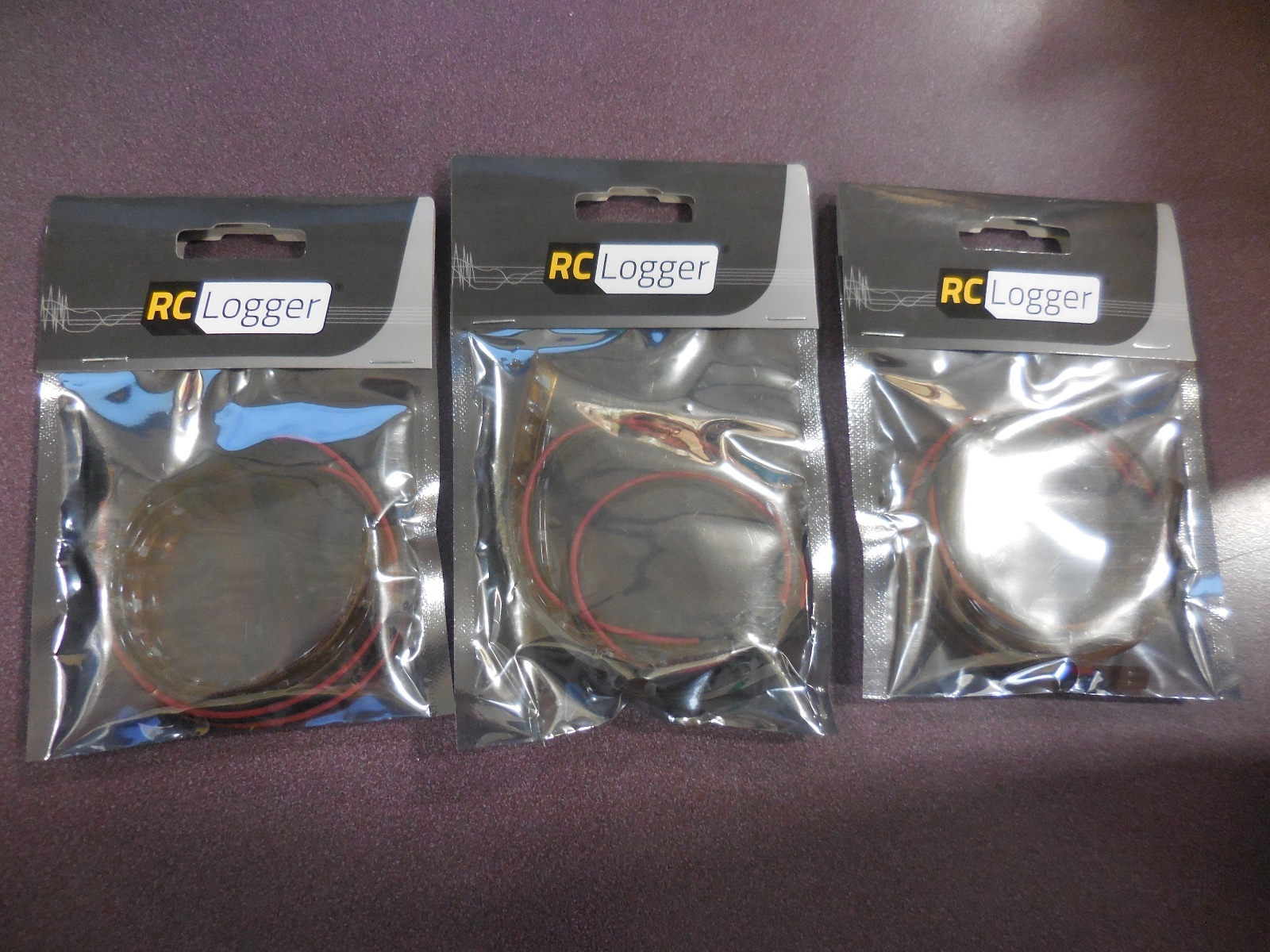 RC Logger LED Light Strip (Red 2pcs/set) 89004RC (3 Sets)
