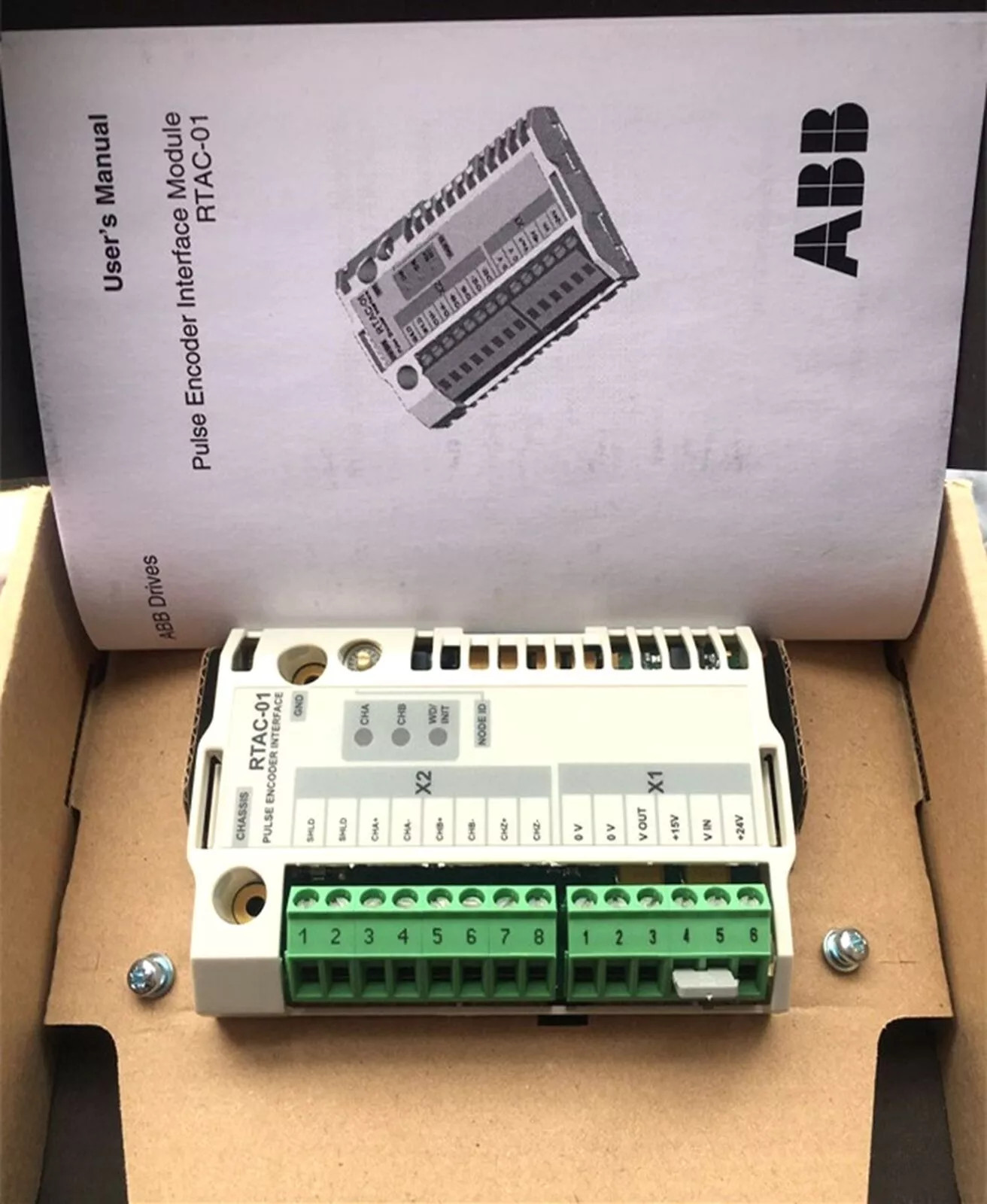 Newest &In Stock With Box RTAC01 ABB RTAC-01 Pulse Encoder Module 64610805