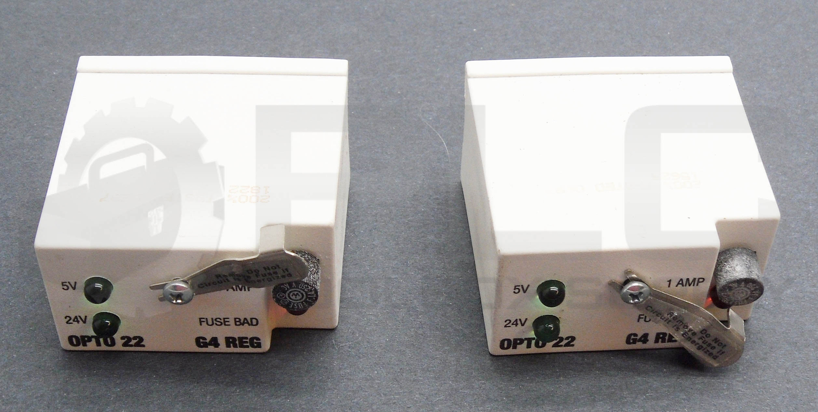 LOT OF 2 OPTO 22 G4 REG BRICK POWER REGULATION MODULE 5-24V 1A