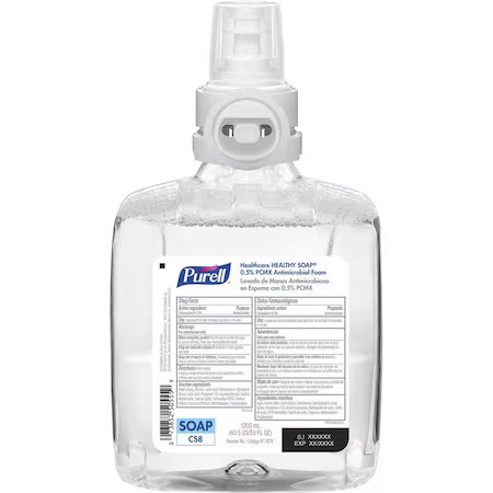 Purell 7878-02 Hand Soap, Series Cs8, 1, 200 Ml, Foam, Light Floral, 2 Pk