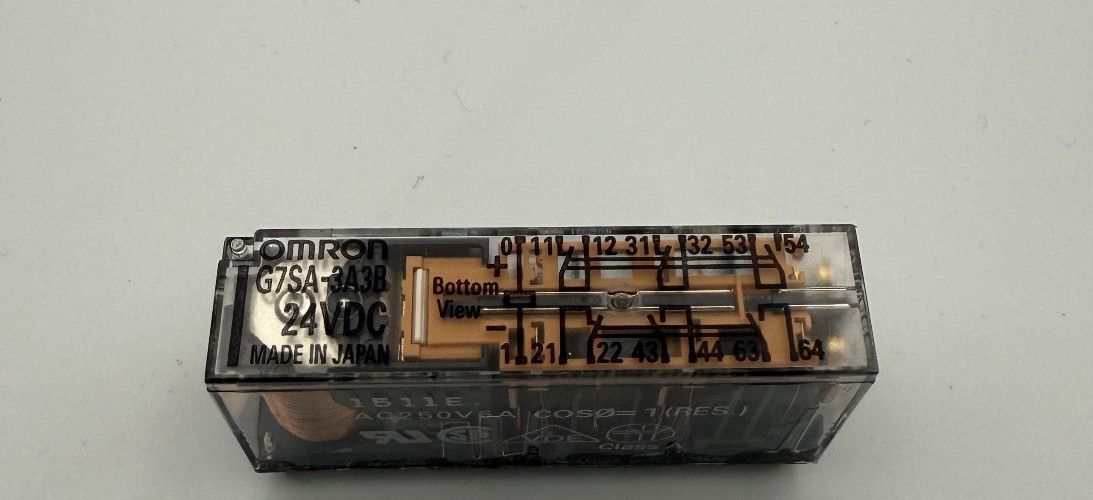 OMRON G7SA-3A3B RELAY 24VDC LOT OF (4) #00