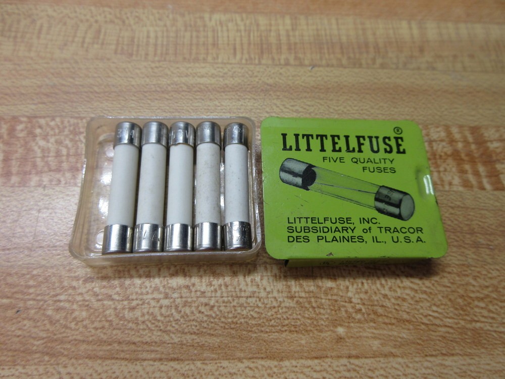 Littelfuse 3AB-15A Fuse Cross Ref 1BX45 314, White, 0314015 (Pack of 10)