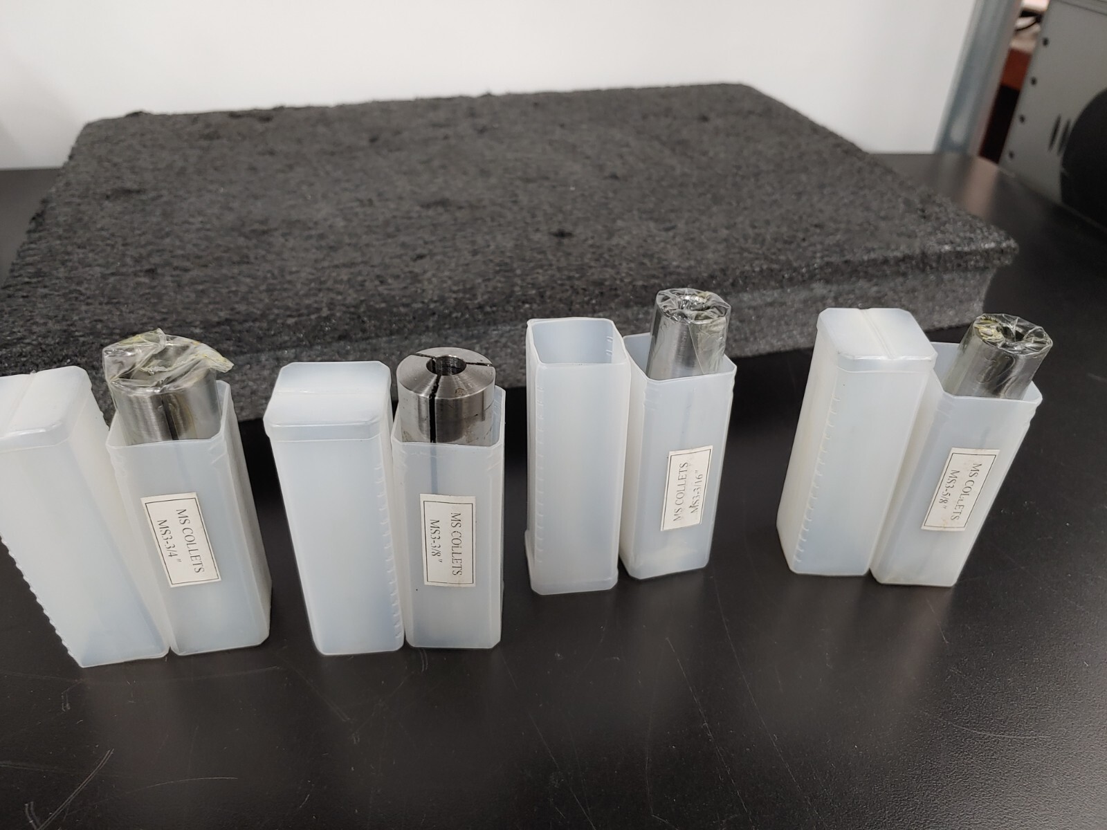 MS COLLETS ASSORTED Sizes MS3-1/8″ 3-1/4″ 3-1/2″ 3-3/4″ 3-3/8″ 3-3/16″ 3-5/8″