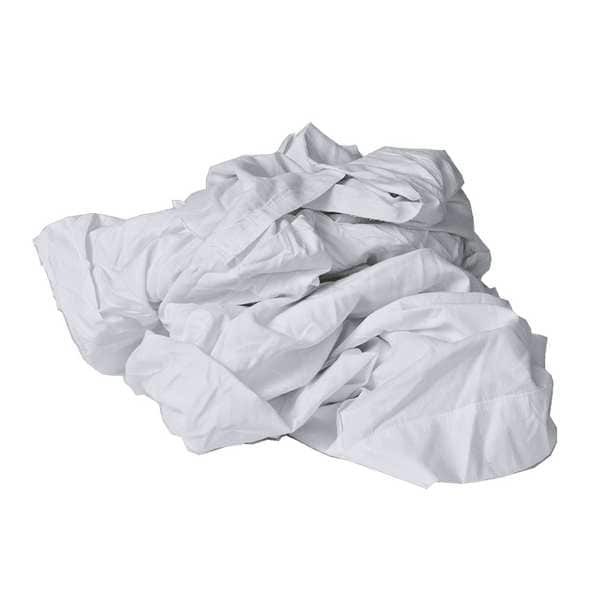 Zoro Select Ww99602 Cleaning Rags, White, 50 Lb, Ww99602