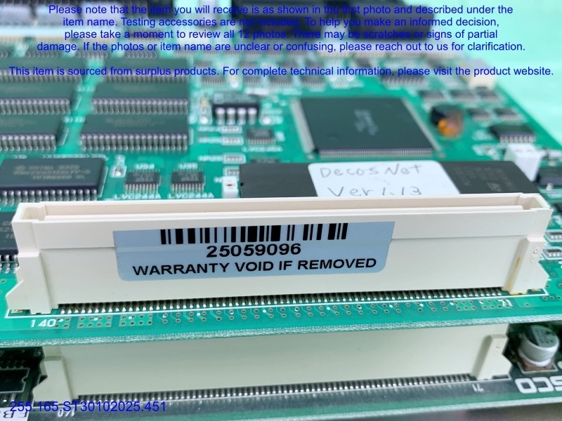 DISCO FBPCB-0322B PCB Main Board as in photos, sn:9096, DHL
