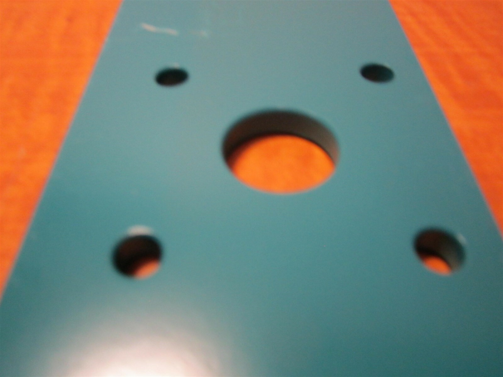 Tennant Nobles OEM Part Number 09602 Mounting Plate 14-5/8 x 3-1/2 x 3/8