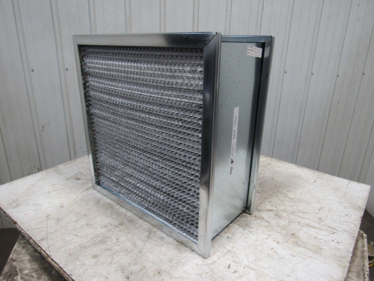 Aerostar 16266 24x24x12 MERV 11 Double Header Steel & Fiberglass Media Filter