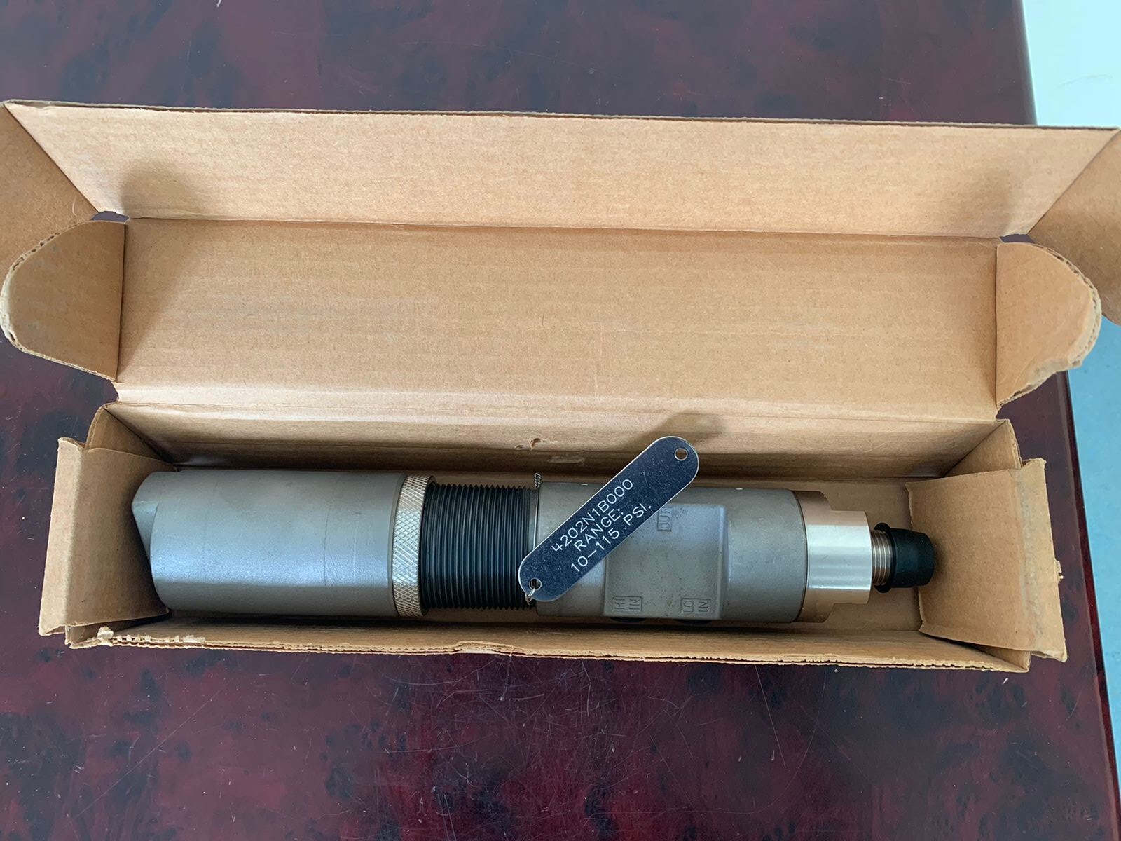 Ruelco / SS-2 Pneumatic Pressure Switch / 4202N1B000 / 10-115 PSI