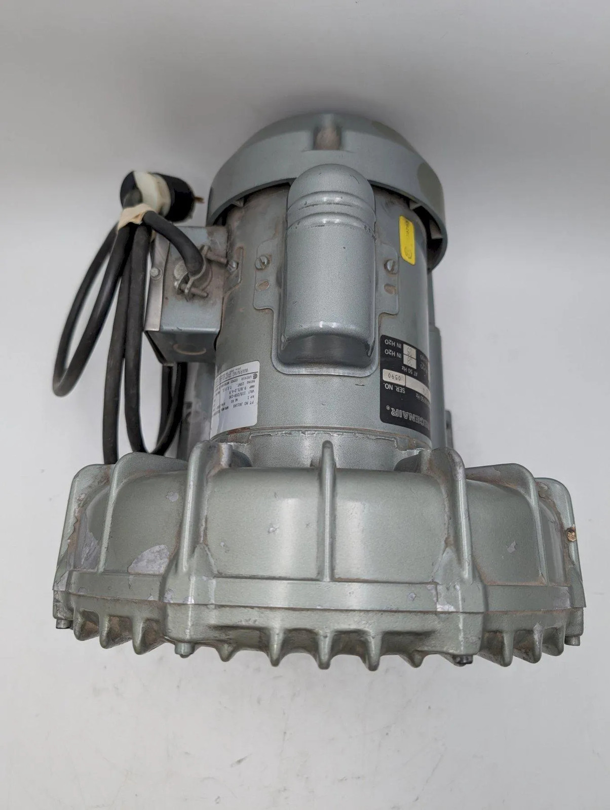 Gast Regent Model R4110-2 1 HP Vacuum Pump Motor J611AX 115/208-230V 2850 RPM