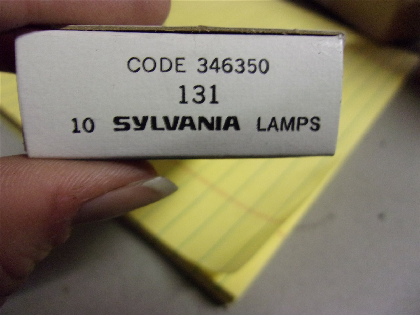 NEW Sylvania #131 Light Bulbs Lamps 346350 Box of 10 *FREE SHIPPING*