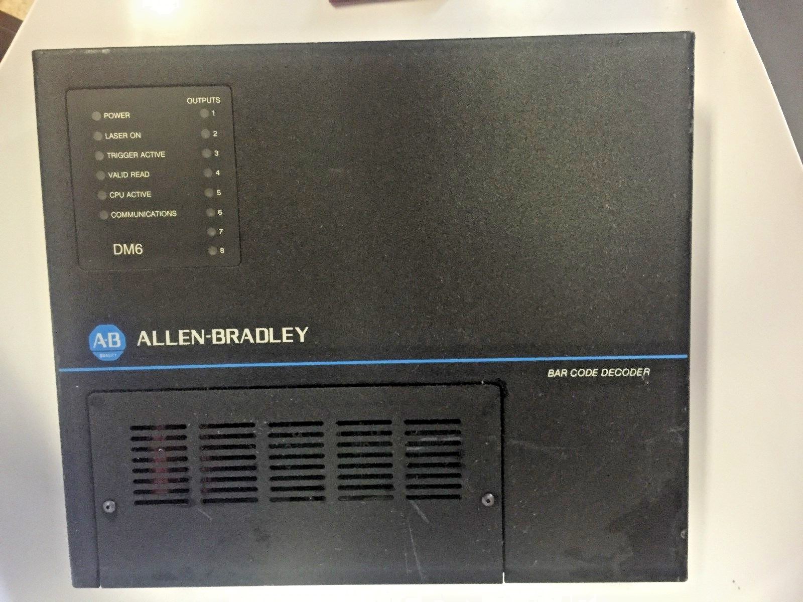 ALLEN BRADLEY BARCODE DECODER MODULE 100/240VAC 50/60HZ 50VA 2755DM6