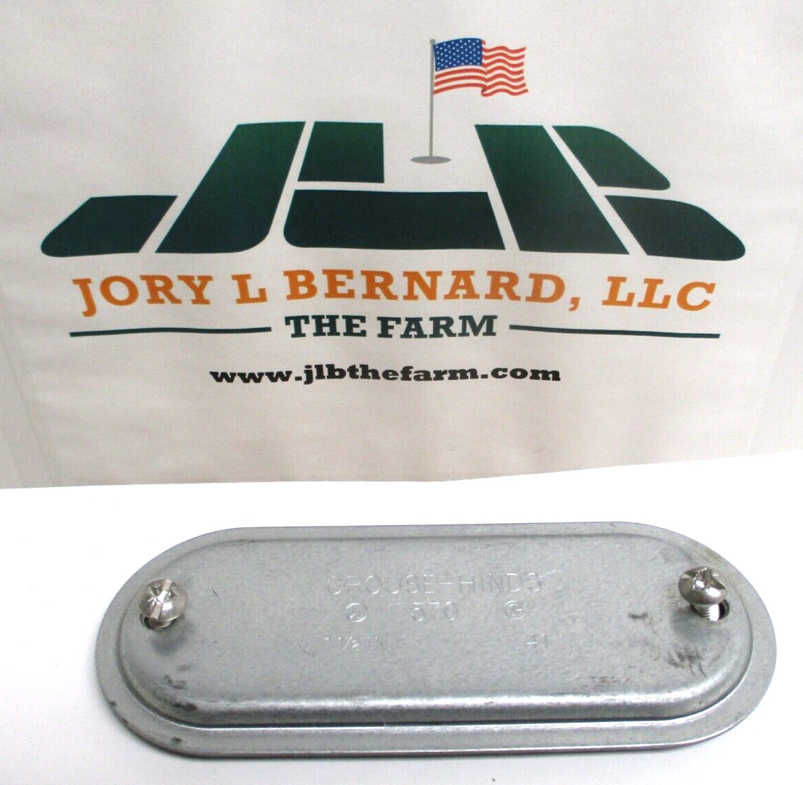 EATON, 570G , 1-1/2″ OBGROUND COVER FOR FORM-7 BODY , LOT OF 25 , SURPLUS