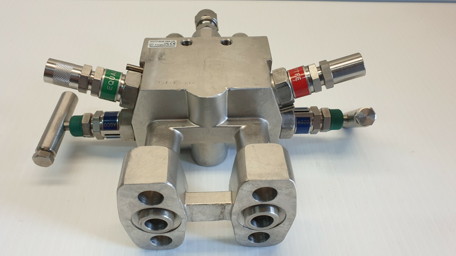 Anderson Greenwood ACGO AS4TVIS-2NPT/1 SG-GY-I-WP-FIF Manifold block assembly