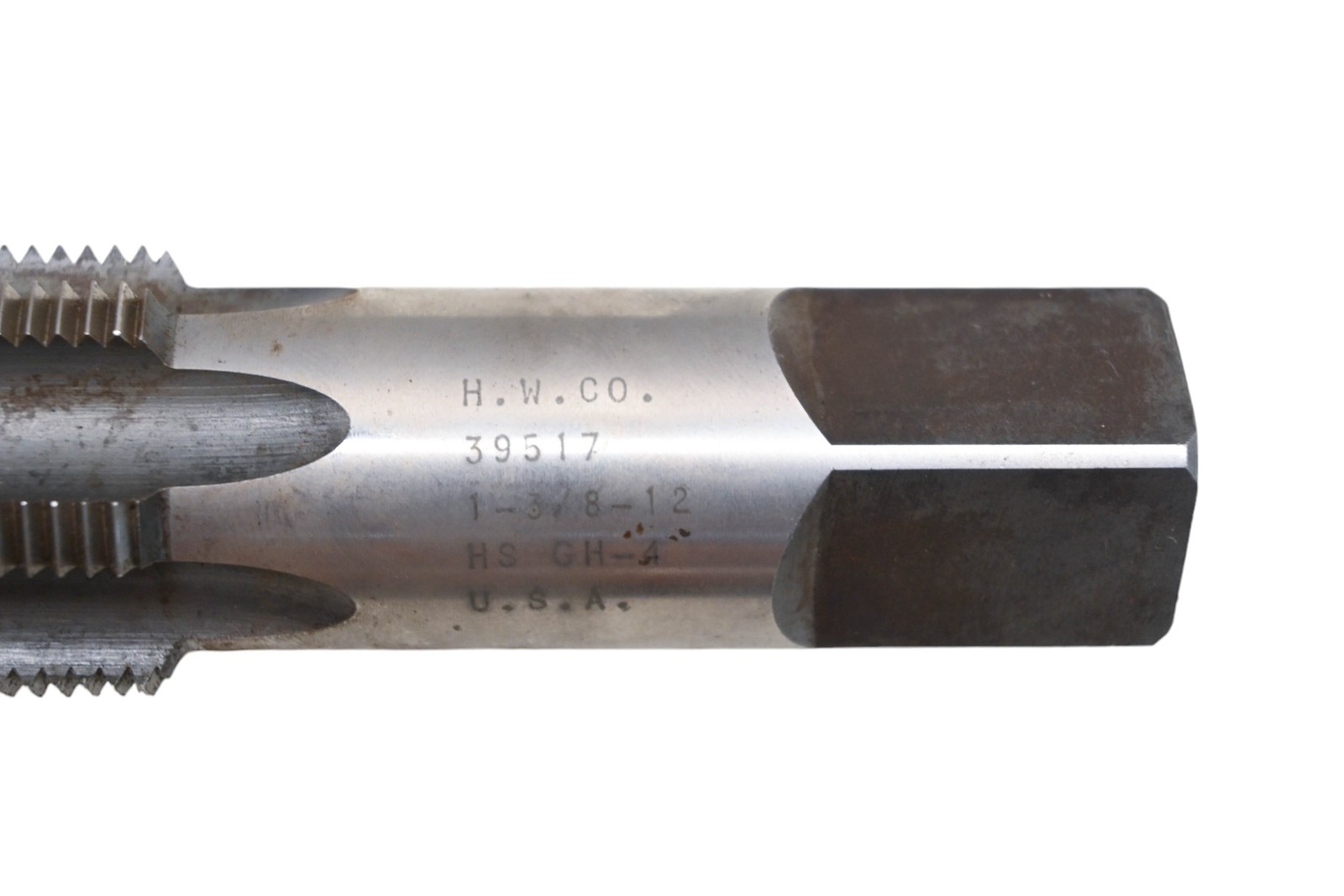 Hanson-Whitney 39517 1 3/8″-12 HS GH4 Plug Hand Tap