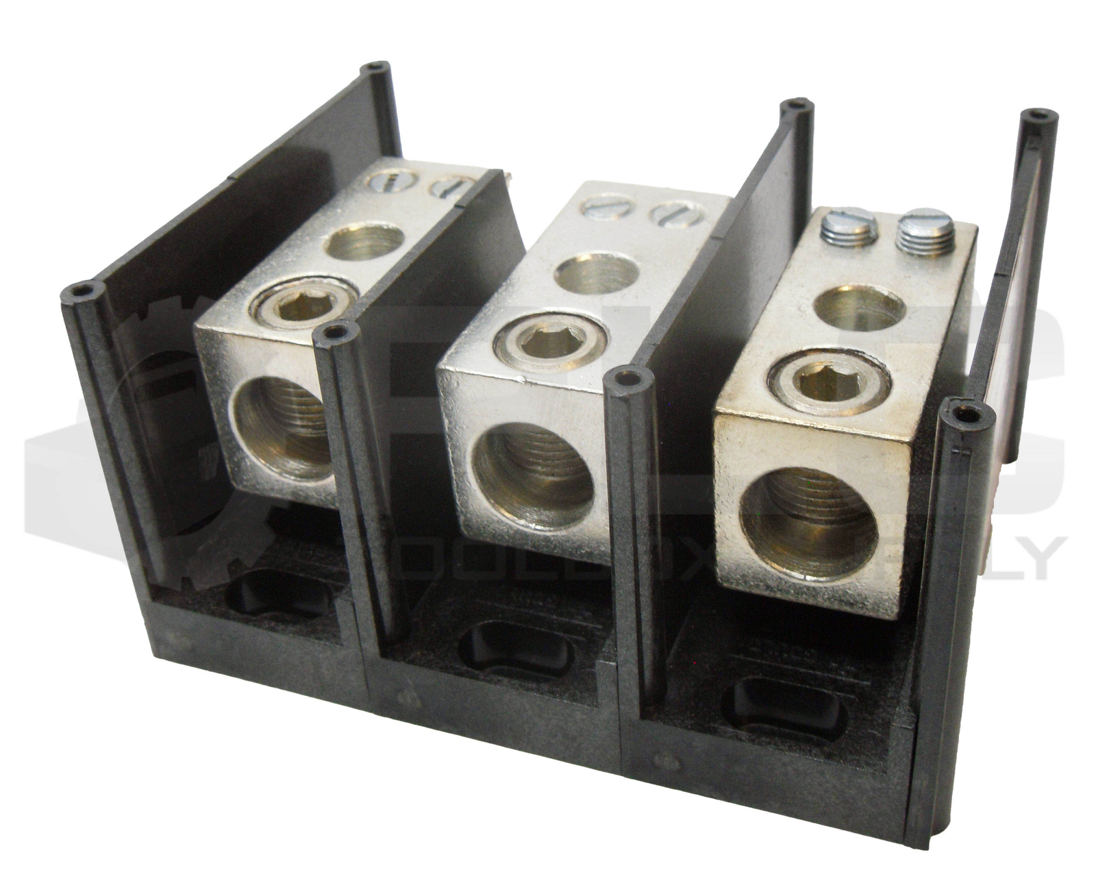NEW GOULD SHAWMUT 66013 FUSE DISTRIBUTION BLOCK 3P 600V *READ*