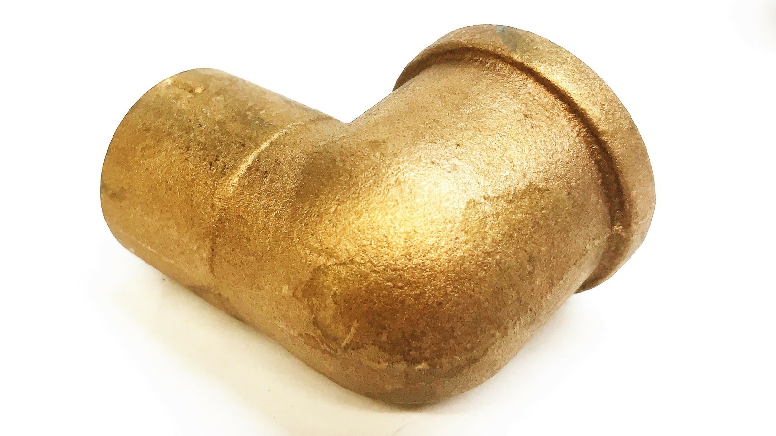Nibco Bronze 1″ Female x 1″ Sweat 90 Degree Elbow [Lot of 2] NOS