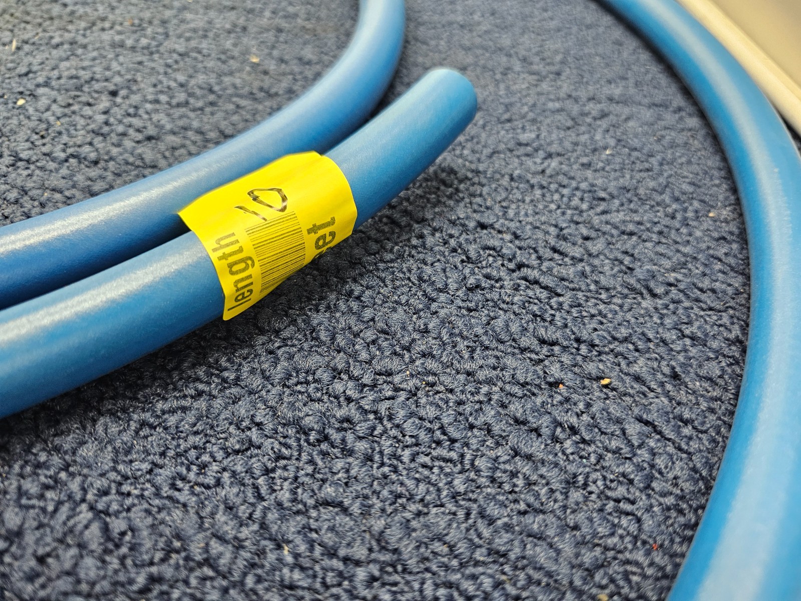 Parker 801-8-BLU 10ft. Hydraulic Hose 1/2″ ID WP 2.1 MPa (300 PSI) MSHA IC-40/22