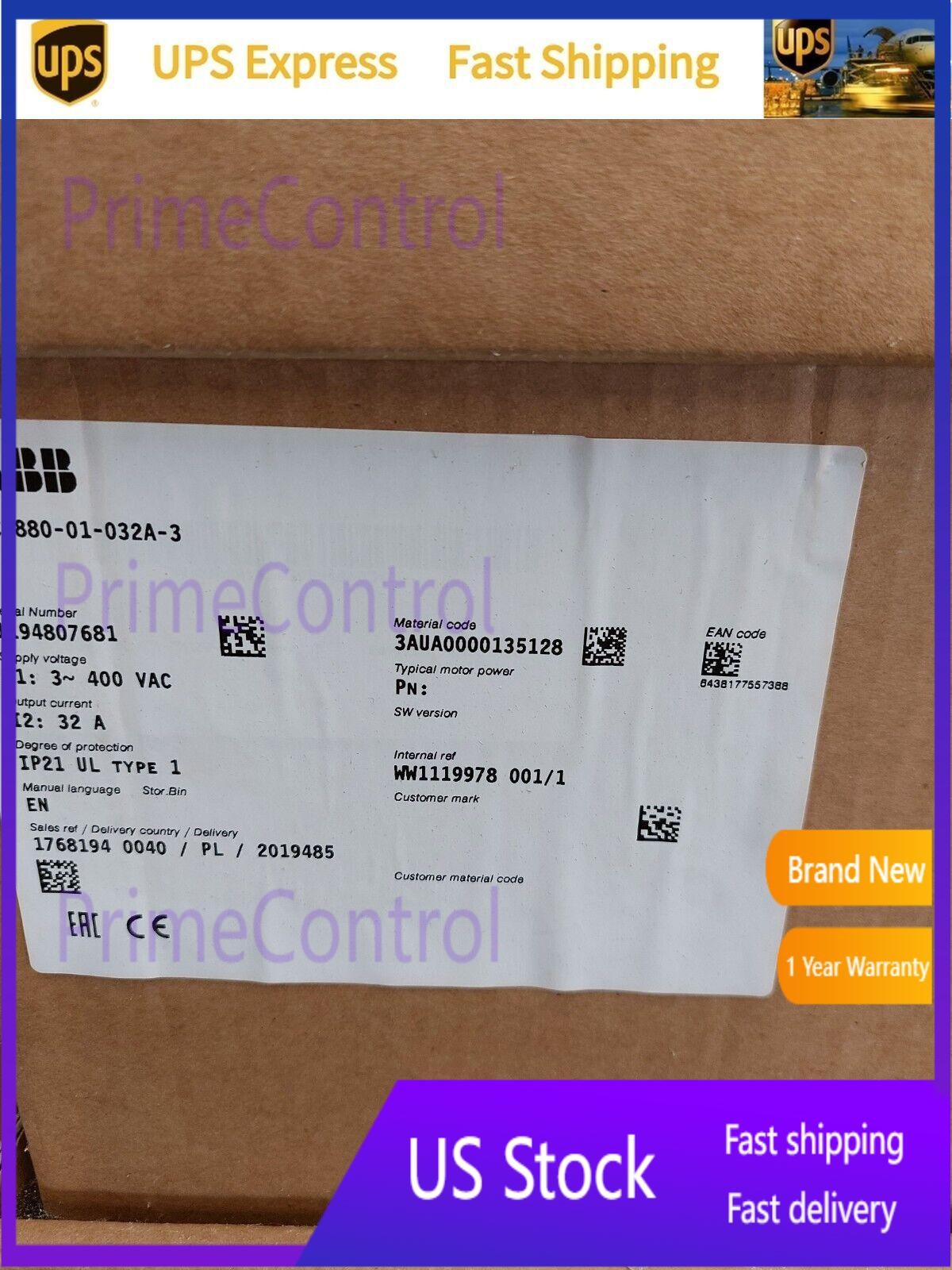 ABB ACS880-01-032A-3 ABB 15KW Brand New in Original Sealed Packaging Spot Goods