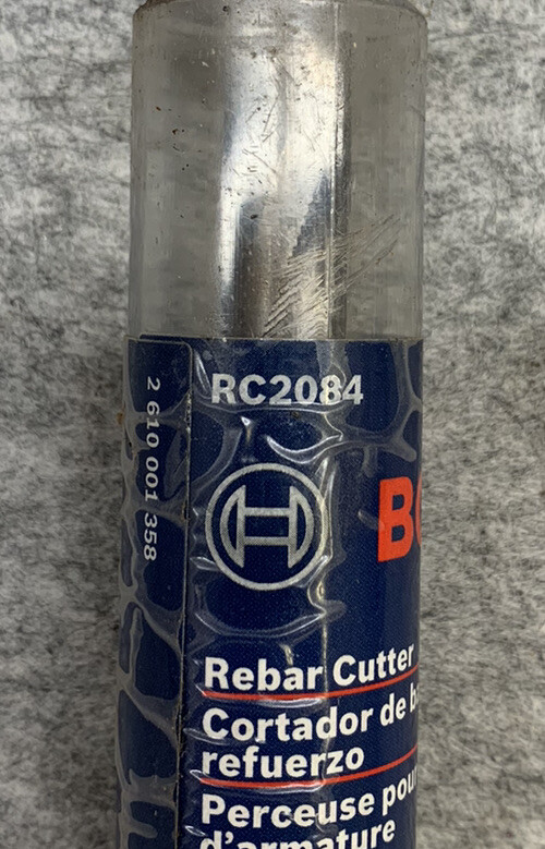 Bosch RC2084 12” Carbide Tip Rebar Cutter New Free Shipping