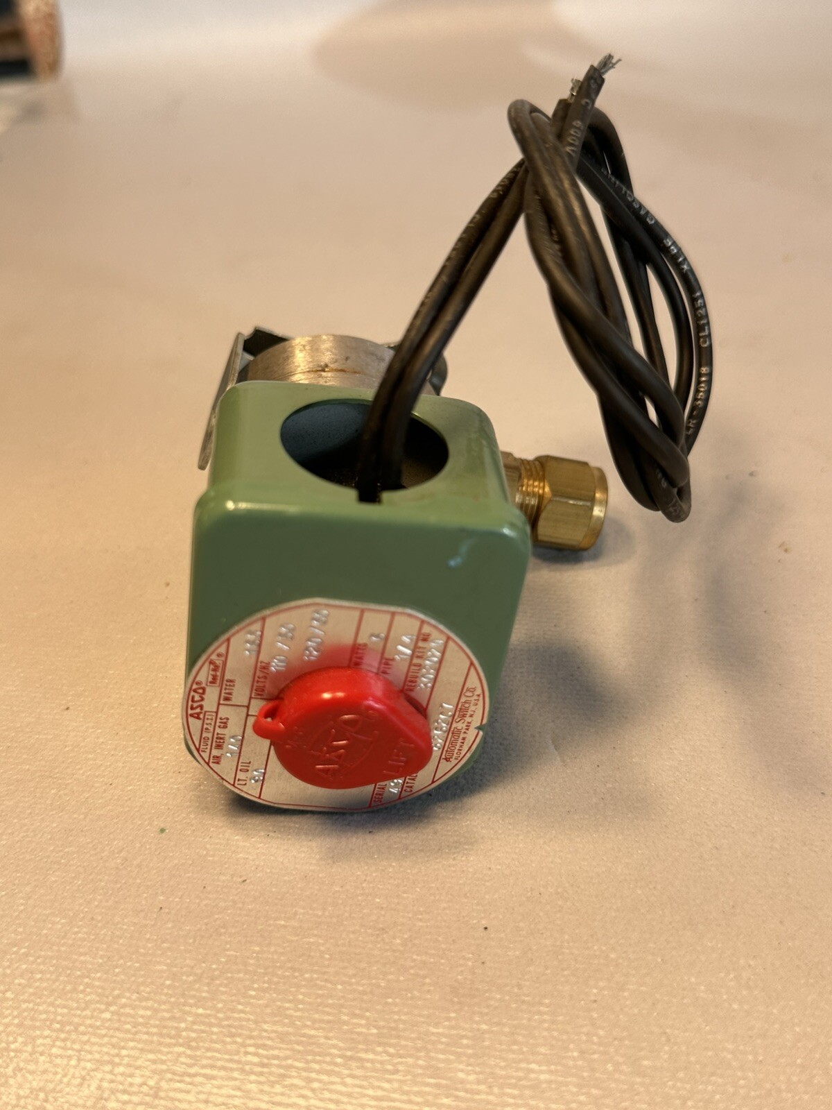 ASCO 8262C7 2 WAY DIRECT ACTING SOLENOID VALVE