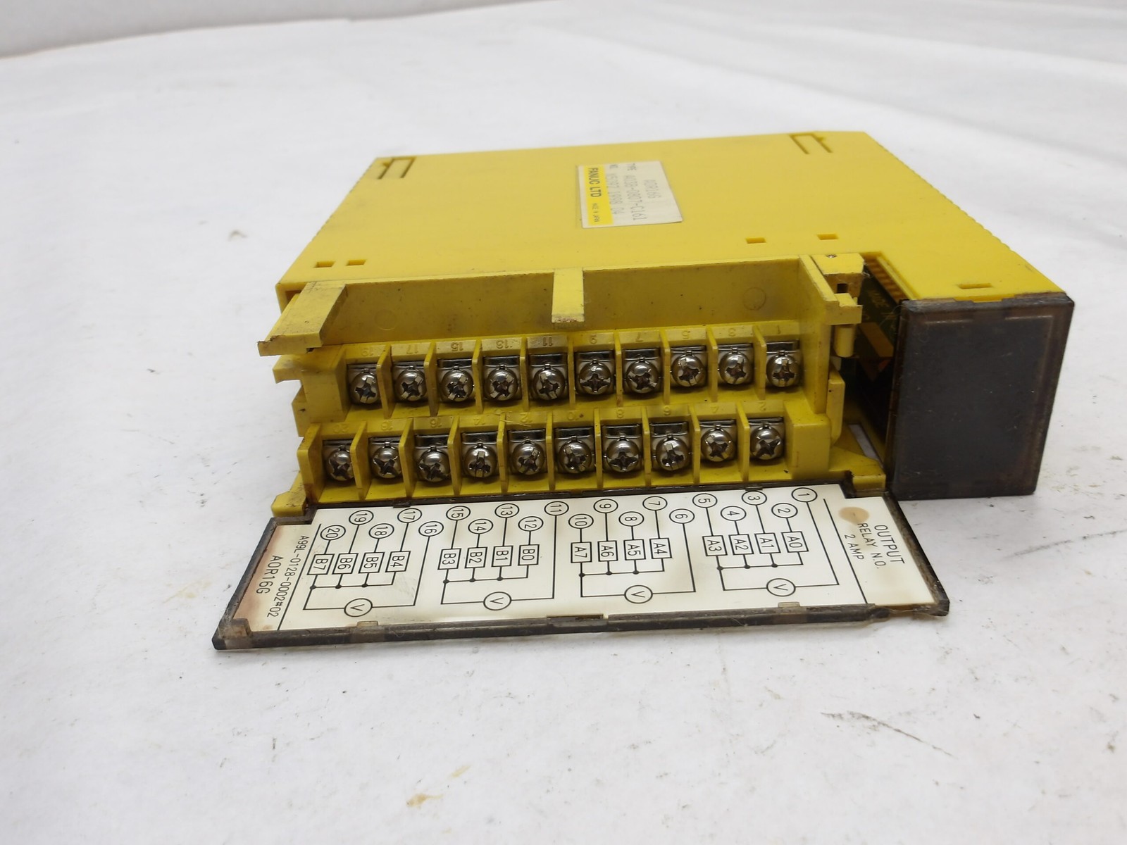 FANUC A03B-0807-C161 OUTPUT MODULE AOR16G A0R16G