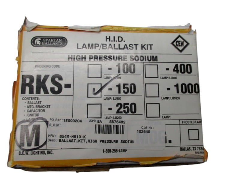 SPARTAN RKS-150M BALLAST KIT 150W HIGH PRESSURE SODIUM NSMP