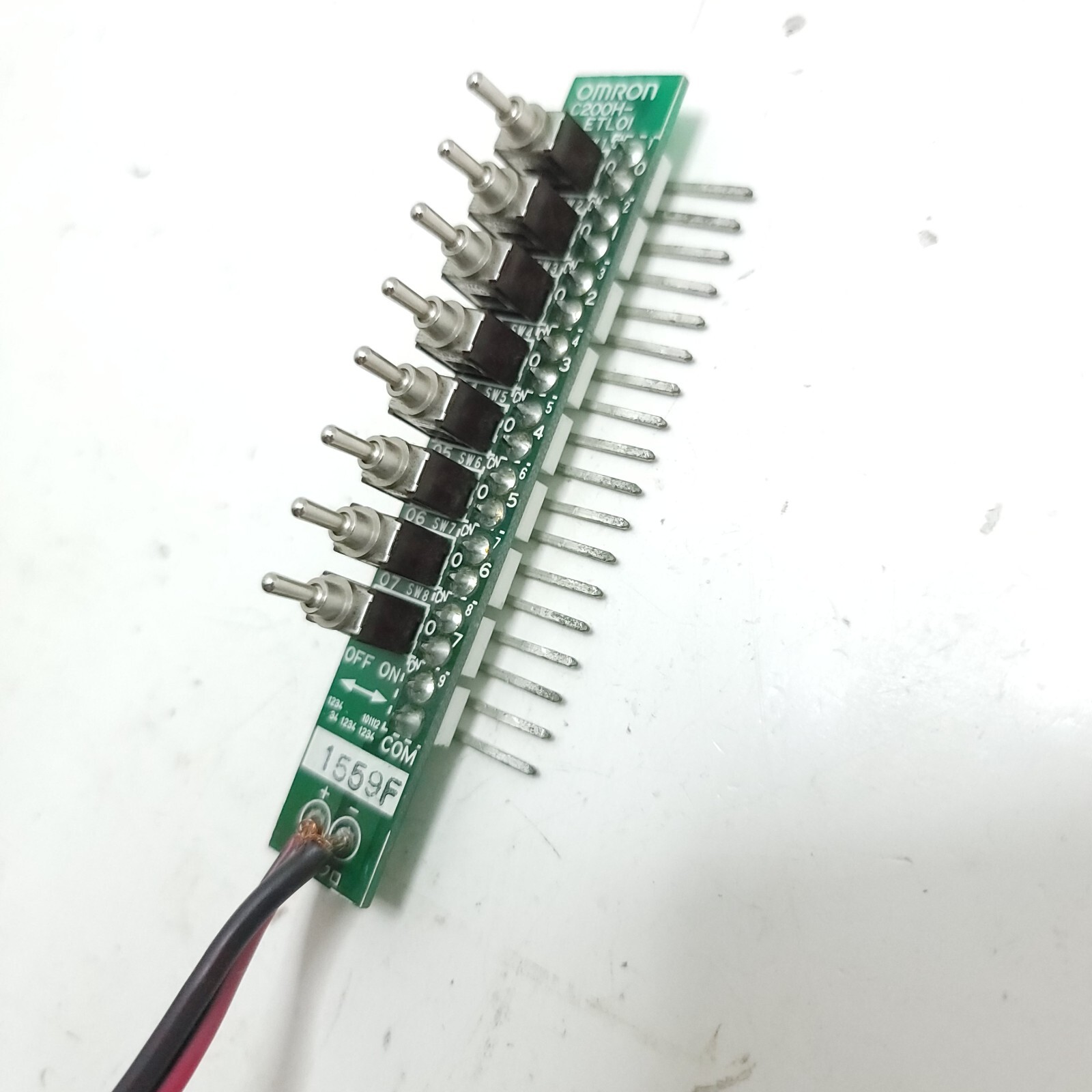 C200H-ETL01 OMRON PLC TEST SWITCH FOR INPUT CARD C200H
