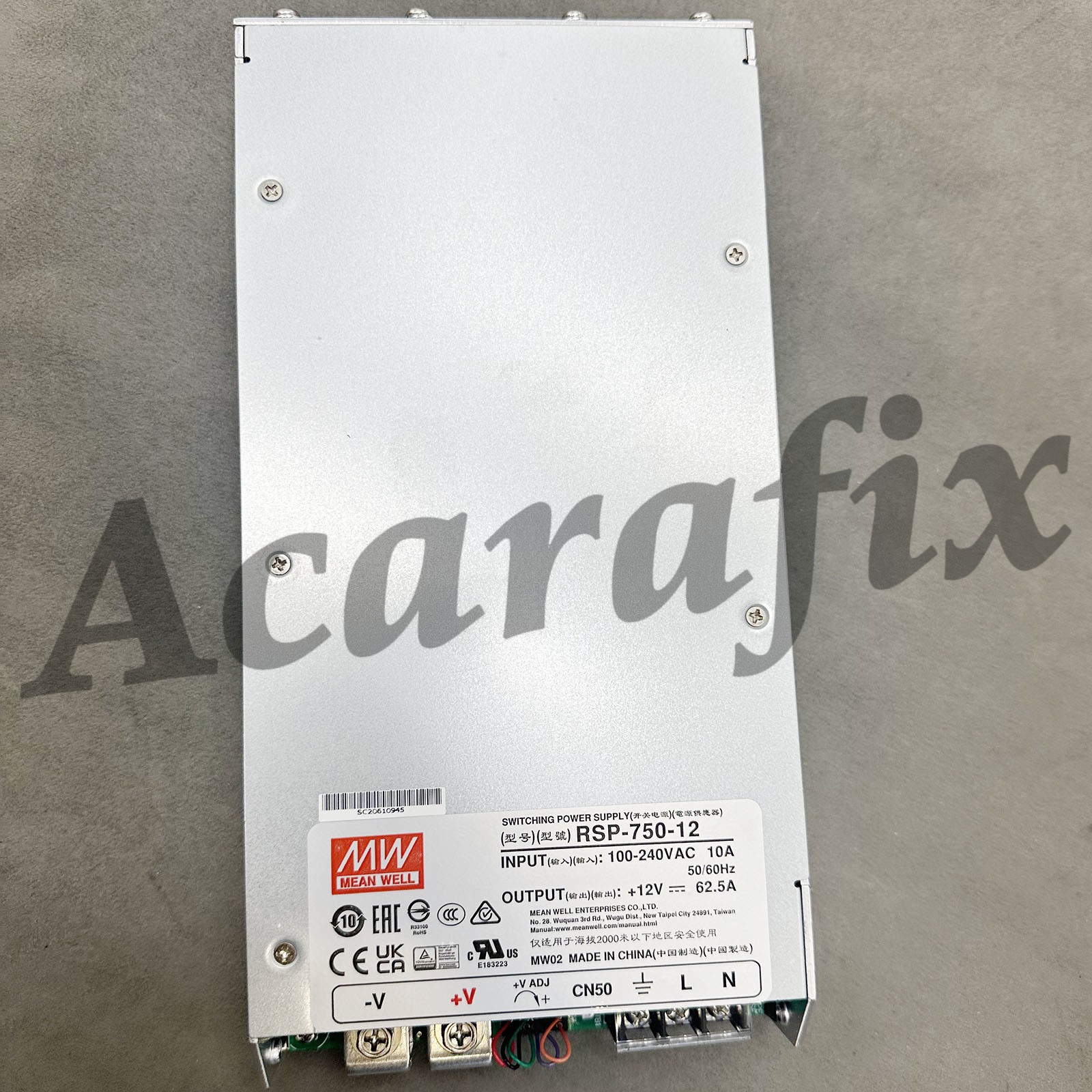 Brand New 12V 62.5A 750W Switching Power Supply RSP-750-12 for MEAN WELL