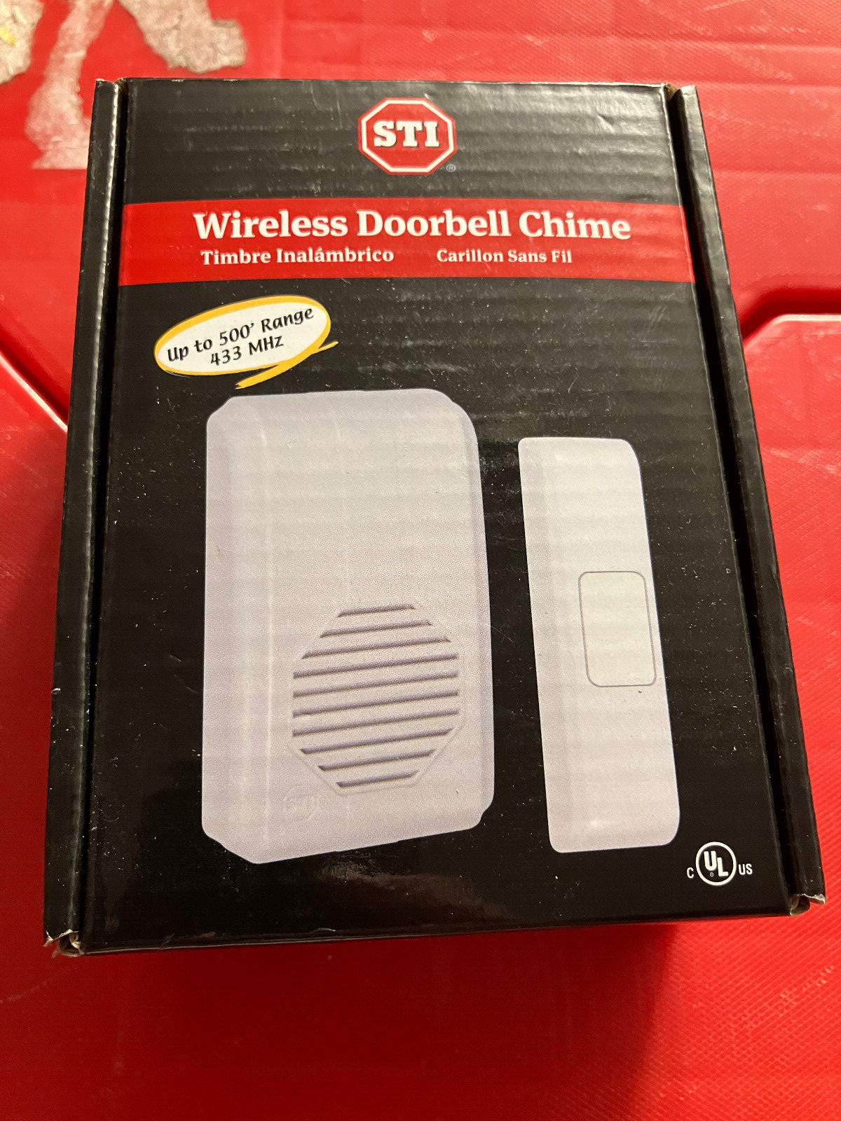 SAFETY TECHNOLOGY INTERNATIONAL STI-3350 Wireless Doorbell Chime w/Receiver