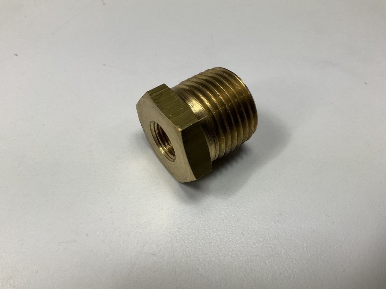 Edelmann 210820 Pipe Thread Bushing Fitting 1/2″ Male X 1/8″ Female