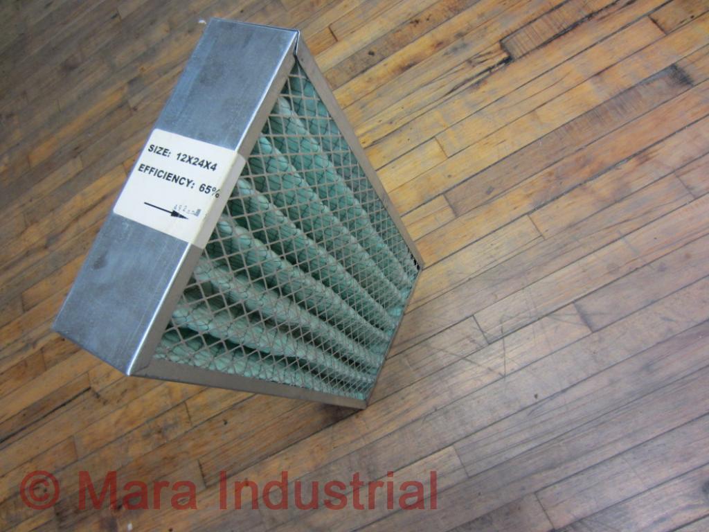 Part 12X24X4 Pleated Air Filters 4lb Cartridge