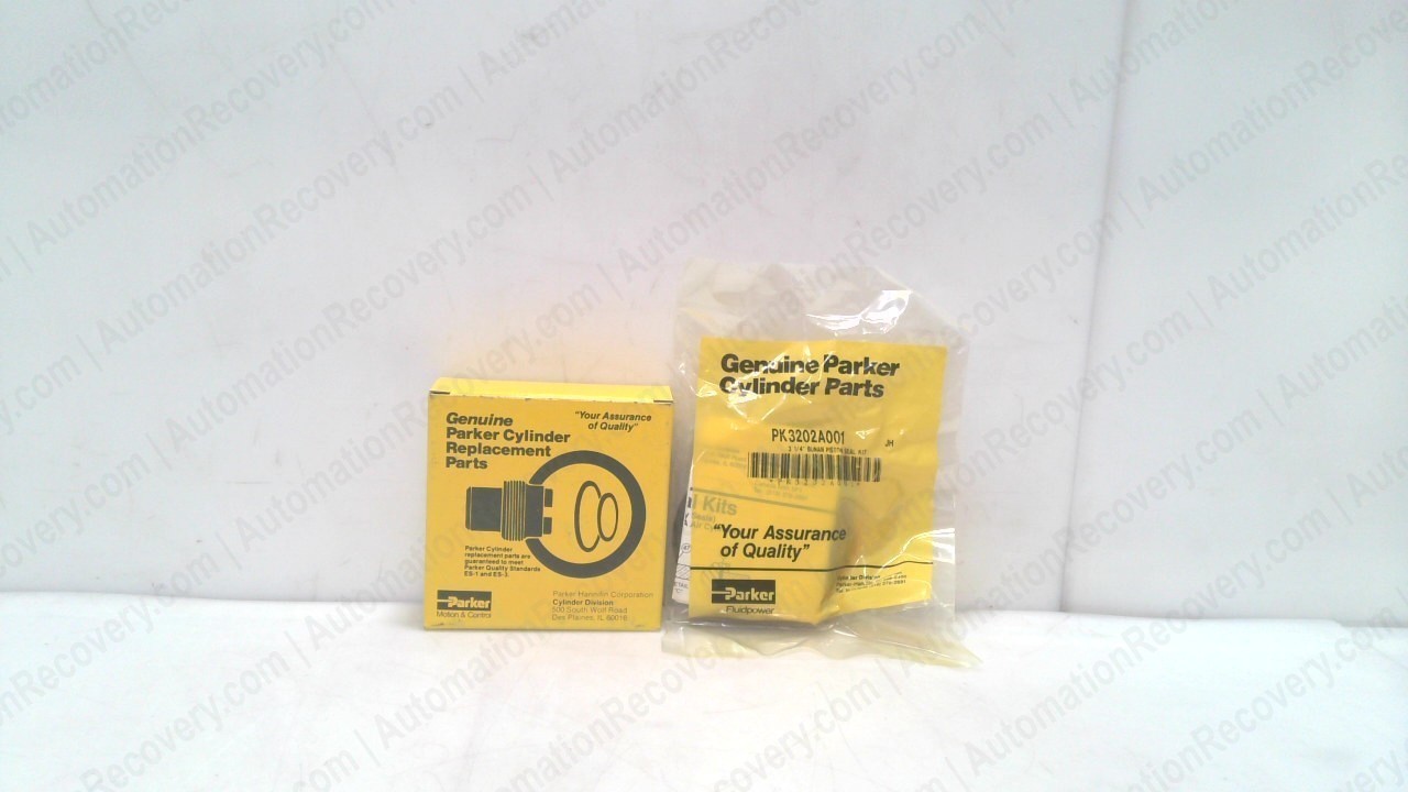PARKER PK3202A001, PISTON SEAL KIT, NEW #355200