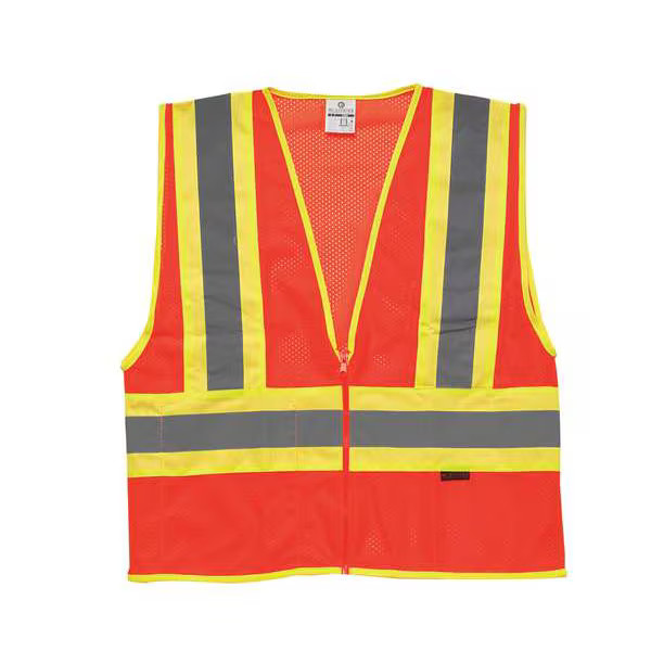 Kishigo XL Class 2 High Visibility Vest, Lime 1056-XL Kishigo 1056-XL XL