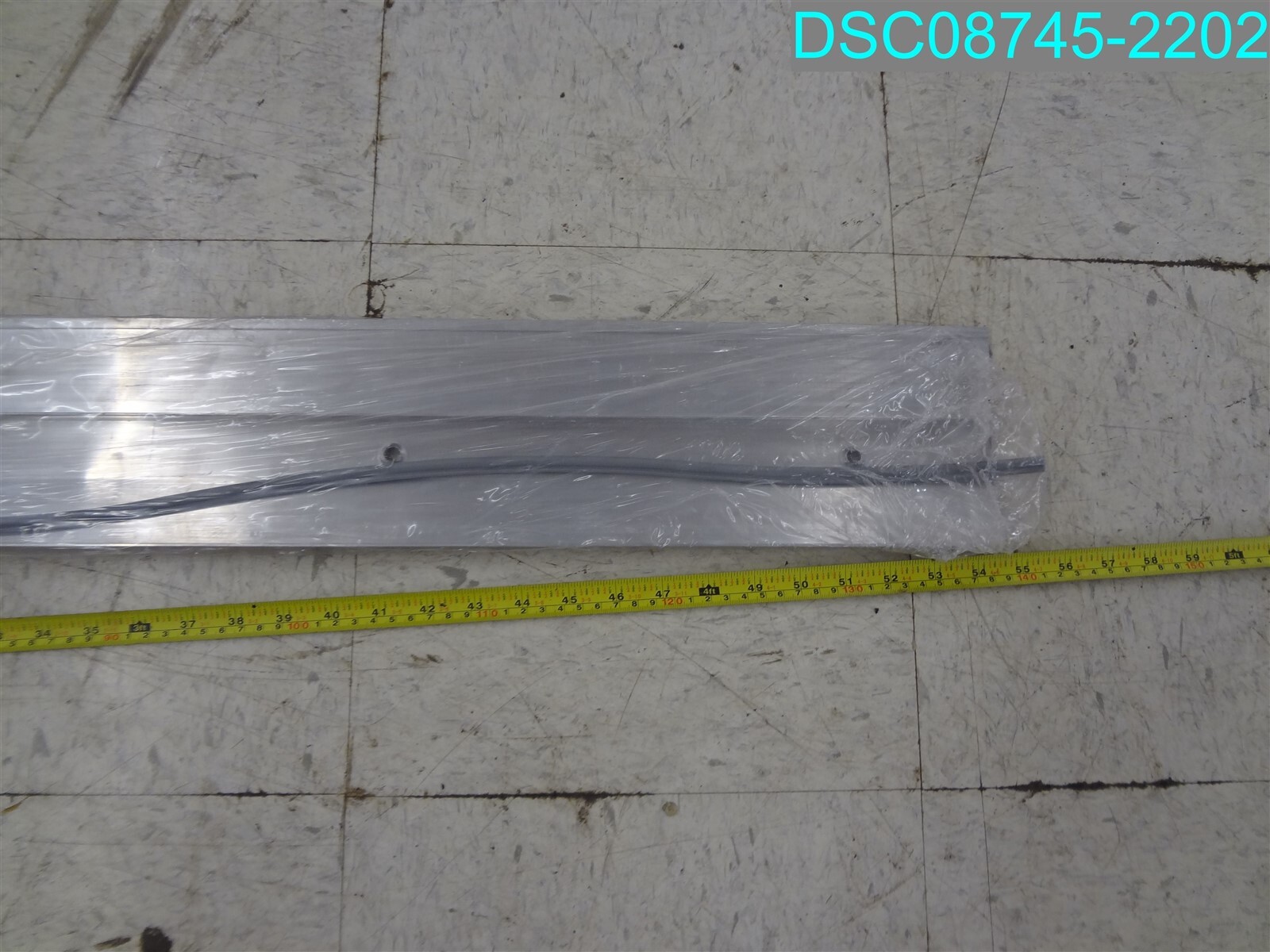 NGP National Guard 950V Aluminum Bumper Threshold with Vinyl Seal 1/4″ x 1-3/4″