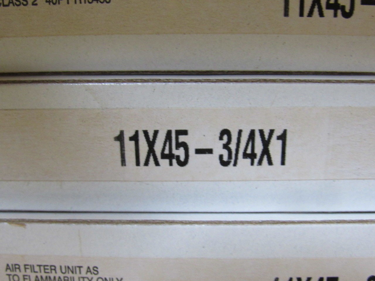 Air Handler 30935W 11″x 45-3/4″x1″ Pleated Air Filter 40% S/C Lot Of 12