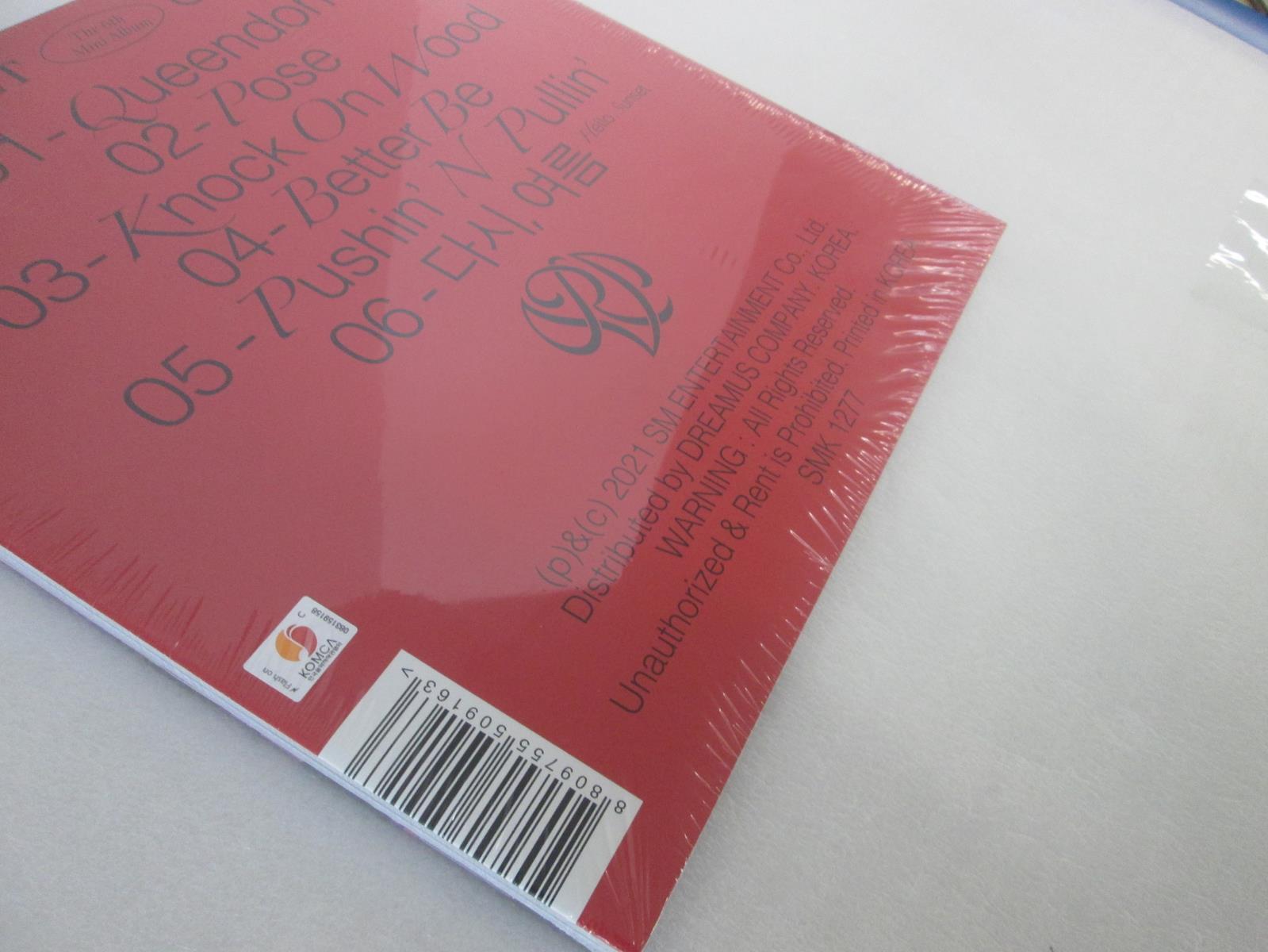 RED VELVET THE 6TH MINI ALBUM QUEENDOM VERSION A SEALED