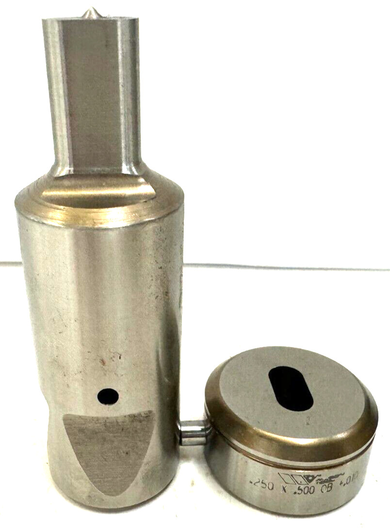 WILSON TOOL PUNCH & DIE SET STN 28XX OBLONG 0.500″ X 0.250″ 1 1/4″ OD