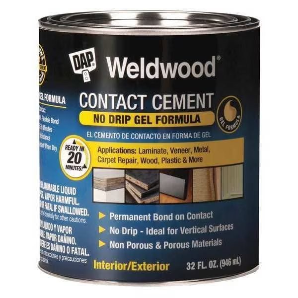 Dap Contact Cement, Weldwood Gel Series,