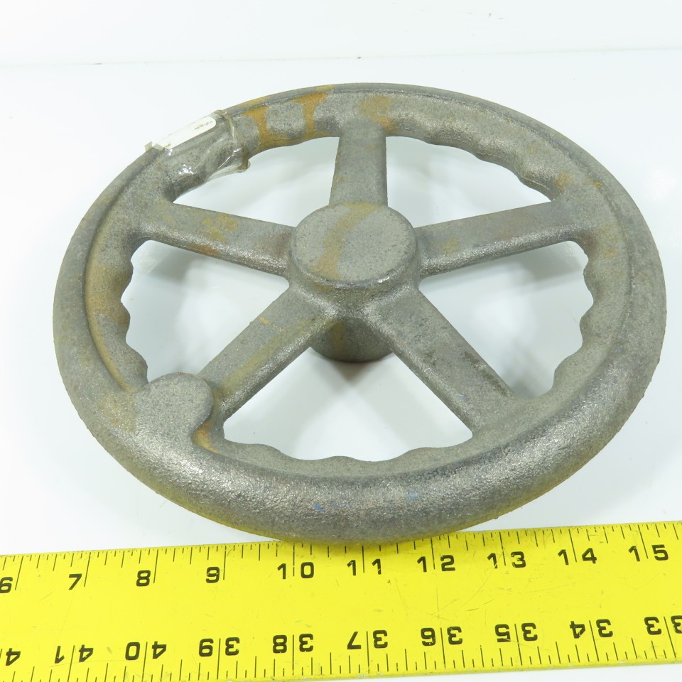 Gibraltar 06915102 10″ Cast Metal 5-Spoke Machine Handwheel Rim Finger Grips