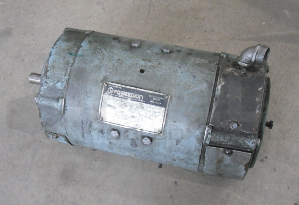 POWERTRON M0337-1-I16A-001 DIRECT CURRENT MOTOR 2500RPM FR:L186ATC 2HP *READ*