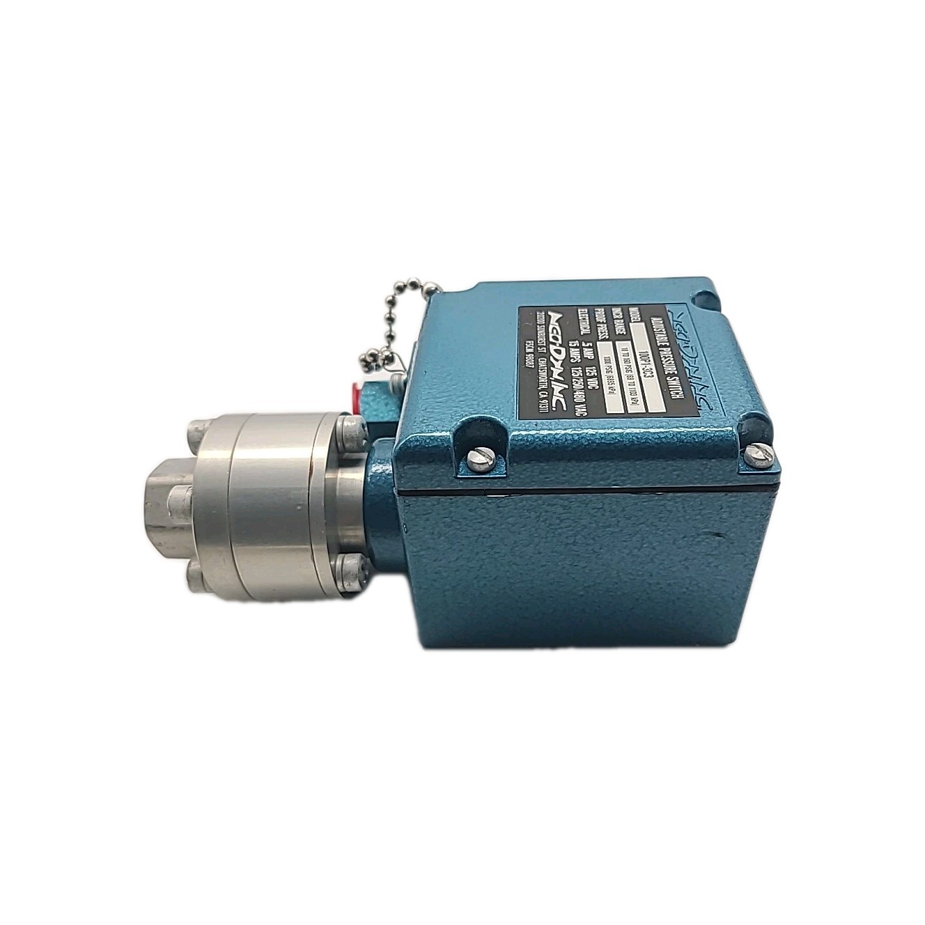ITT NEO-DYN 100P1-3C3 ADJUSTABLE PRESSURE SWITCH 10 TO 160PSIG 5A 125VDC
