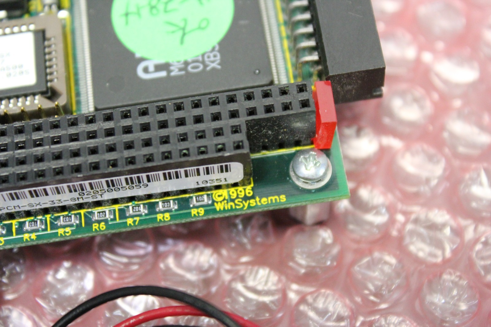 WINSYSTEMS EMBEDDED SINGLE BOARD COMPUTER 33MHz 386SX PC/104 SBC PCM-SX-33-8M-ST