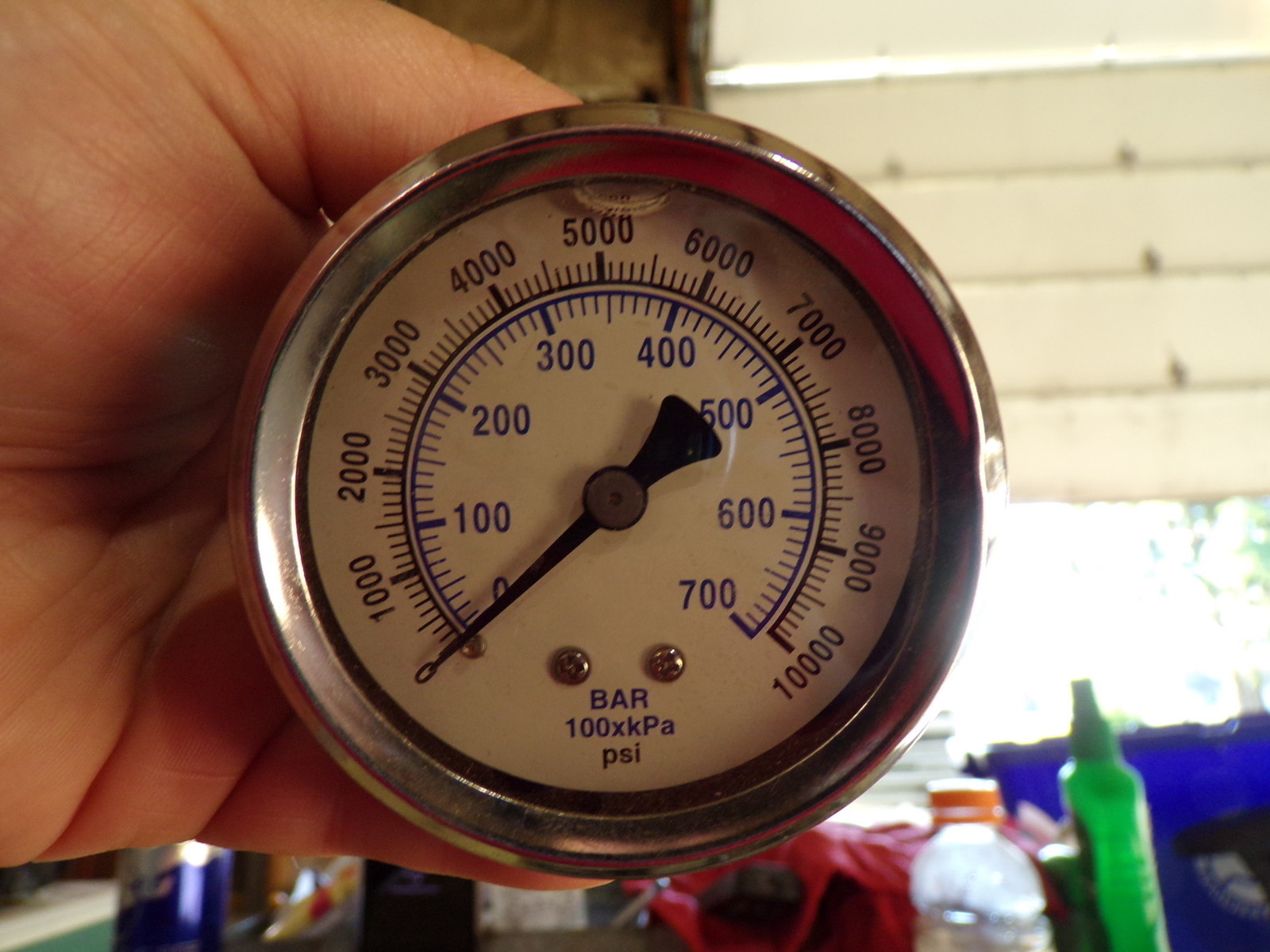 Pressure Gauge, Liquid Filled 2-7/8″ 100 kPa/Psi *FREE SHIPPING*