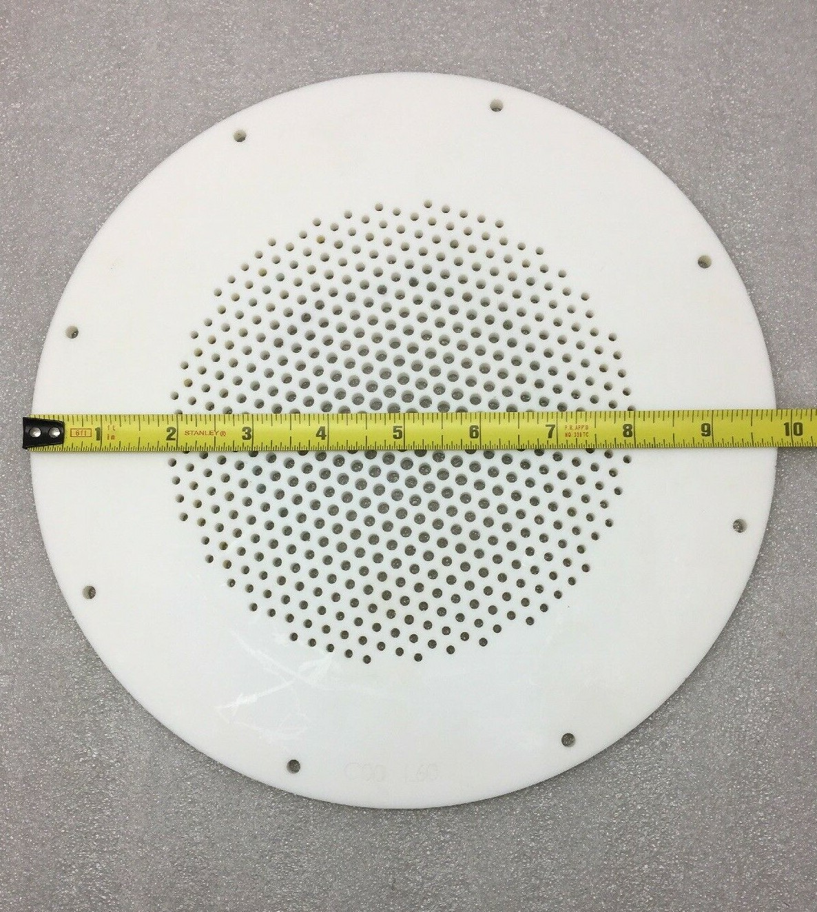 TEL TOKYO ELECTRON C00 L60 SHIELD PERFORATED PLATE